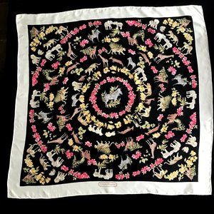 Ferragamo 100% silk scarf